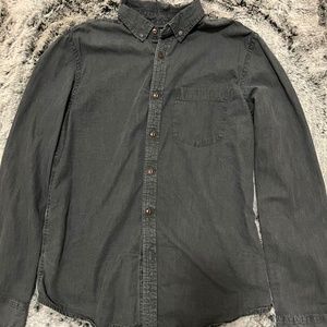 Men’s Cactus Man Long Sleeve Slim Fit Shirt Denim Collection